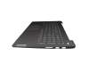 5CB1A29223 original Lenovo keyboard incl. topcase DE (german) grey/grey with backlight