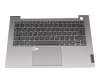 5CB1B32916 original Lenovo keyboard incl. topcase DE (german) grey/grey with backlight