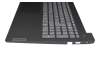 5CB1B96458 original Lenovo keyboard incl. topcase DE (german) grey/black