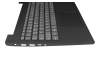 5CB1B96458 original Lenovo keyboard incl. topcase DE (german) grey/black