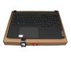 5CB1D04620 original Lenovo keyboard incl. topcase DE (german) black/black with backlight RGB