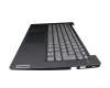 5CB1H80161 original Lenovo keyboard incl. topcase DE (german) black/black