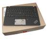 5M10Z27531 original Lenovo keyboard incl. topcase DE (german) black/black with backlight and mouse-stick WWAN