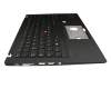 5M10Z54257 original Lenovo keyboard incl. topcase DE (german) black/black with backlight and mouse-stick