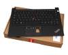 5M11C47626 original Lenovo keyboard incl. topcase DE (german) black/black with backlight and mouse-stick