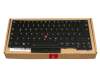 5N20V44059 original Lenovo keyboard DE (german) black/black with backlight and mouse-stick