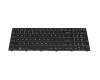 6-32-RN15Z-013 original Clevo keyboard US (english) black/black with backlight