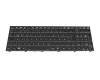 6-79-PD50SNEGK original Clevo keyboard DE (german) black/black with backlight