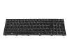 6-80-PC5H3-190-1 original Clevo keyboard DE (german) black/black with backlight