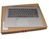 6620329179 original Lenovo keyboard incl. topcase DE (german) grey/silver with backlight