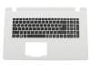 6B.GH6N2.011 original Acer keyboard incl. topcase DE (german) black/white