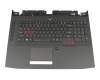 6B.Q0QN5.001 original Acer keyboard incl. topcase US (english) black/black with backlight