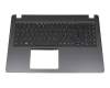 6BHF6N2014 original Acer keyboard incl. topcase DE (german) black/black with backlight