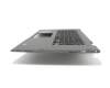 6KM4P original Dell keyboard incl. topcase DE (german) black/grey with backlight for fingerprint sensor