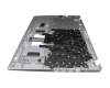 71MJQ1BO018 original Compal keyboard incl. topcase DE (german) black/silver