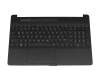 71NHH332072 original HP keyboard incl. topcase DE (german) black/black (PTP)