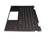 71NII23117 original HP keyboard incl. topcase DE (german) black/black with backlight