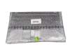 71NK91BO020 original Compal keyboard incl. topcase DE (german) grey/grey with backlight