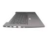 7211310100012 original Lenovo keyboard incl. topcase DE (german) grey/grey with backlight