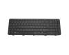 744564-041 HP keyboard DE (german) black/black glare