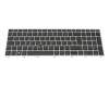 851-00055-00A original HP keyboard DE (german) black/silver with backlight and mouse-stick (with Pointing-Stick)