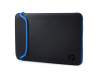 853258-021 original HP Cover (black/blue) for 15.6\" devices