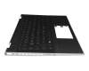 8K2091 original HP keyboard incl. topcase DE (german) black/black with backlight