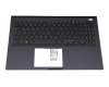 9090NX0401-R33GE0 original Asus keyboard incl. topcase DE (german) black/blue