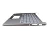 90NB0LP2-R31GE2 original Asus keyboard incl. topcase DE (german) silver/silver with backlight