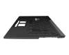 90NR0572-R32GE1 original Asus keyboard incl. topcase DE (german) black/anthracite with backlight