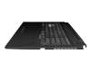 90NR0713-R31GE0 original Asus keyboard incl. topcase DE (german) black/transparent/black with backlight