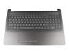 925010-041 original HP keyboard incl. topcase DE (german) black/black (wave)