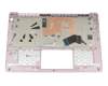 9C-N40AK00G0 original Dell keyboard incl. topcase DE (german) black/pink