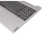 9Z.NDRBN.A0G original Darfon keyboard incl. topcase DE (german) dark grey/grey with backlight