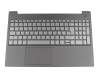 9Z.NDRBN.A0G original Lenovo keyboard incl. topcase DE (german) dark grey/black with backlight