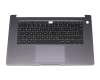 9Z.NG2SH.00G original Darfon keyboard incl. topcase DE (german) black/grey