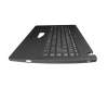 AEZ8IG02110 original Acer keyboard incl. topcase DE (german) black/black