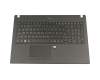 AEZAAG01210 original Acer keyboard incl. topcase DE (german) black/black with backlight