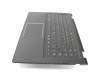 AM0YC000700 original Lenovo keyboard incl. topcase DE (german) black/black with backlight