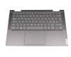 AM1FG000100 original Lenovo keyboard incl. topcase CH (swiss) grey/grey with backlight