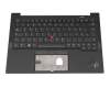 AM1U8000900K original Lenovo keyboard incl. topcase DE (german) black/black with backlight and mouse-stick