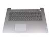 AM21N000510 original Lenovo keyboard incl. topcase DE (german) grey/grey