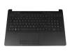 AM29M00100 original HP keyboard incl. topcase DE (german) black/black