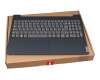 AM2GC000400 original Lenovo keyboard incl. topcase DE (german) grey/blue