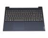 AM2GC000400 original Lenovo keyboard incl. topcase DE (german) grey/blue