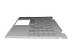 AM2UU000800 original HP keyboard incl. topcase DE (german) silver/silver with backlight (UMA)