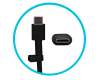 Asus Chromebook Flip C433TA original USB-C AC-adapter 45.0 Watt EU Wallplug