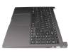 BA8304258A original Samsung keyboard incl. topcase DE (german) black/grey