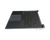 BA97-03992C original Samsung keyboard incl. topcase DE (german) black/black with backlight