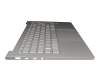 C03-0403 2008251027 original Lenovo keyboard incl. topcase DE (german) silver/silver with backlight